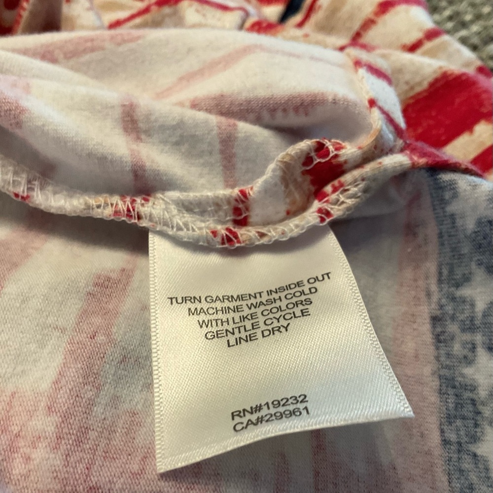 Alfred Dunner Patriotic Red, White and Blue Top - Picture 6 of 6